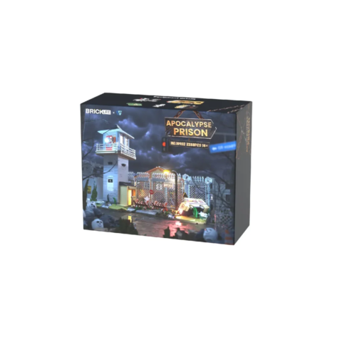Side view of the Post-Apocalyptic Prison Outpost 10902