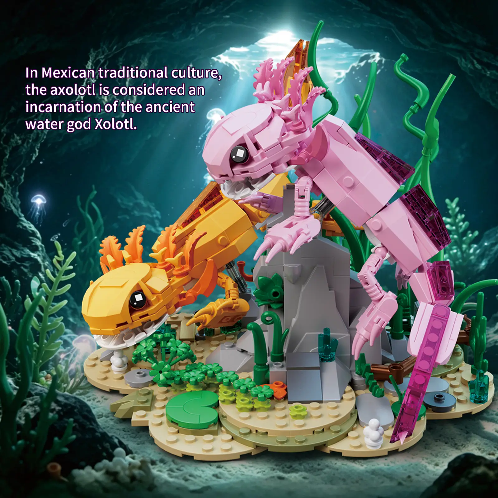 Axolotl Duo Building Set (14)