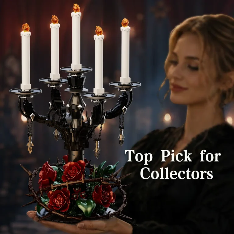 Gothic Rose Candelabra Building Kit (5)