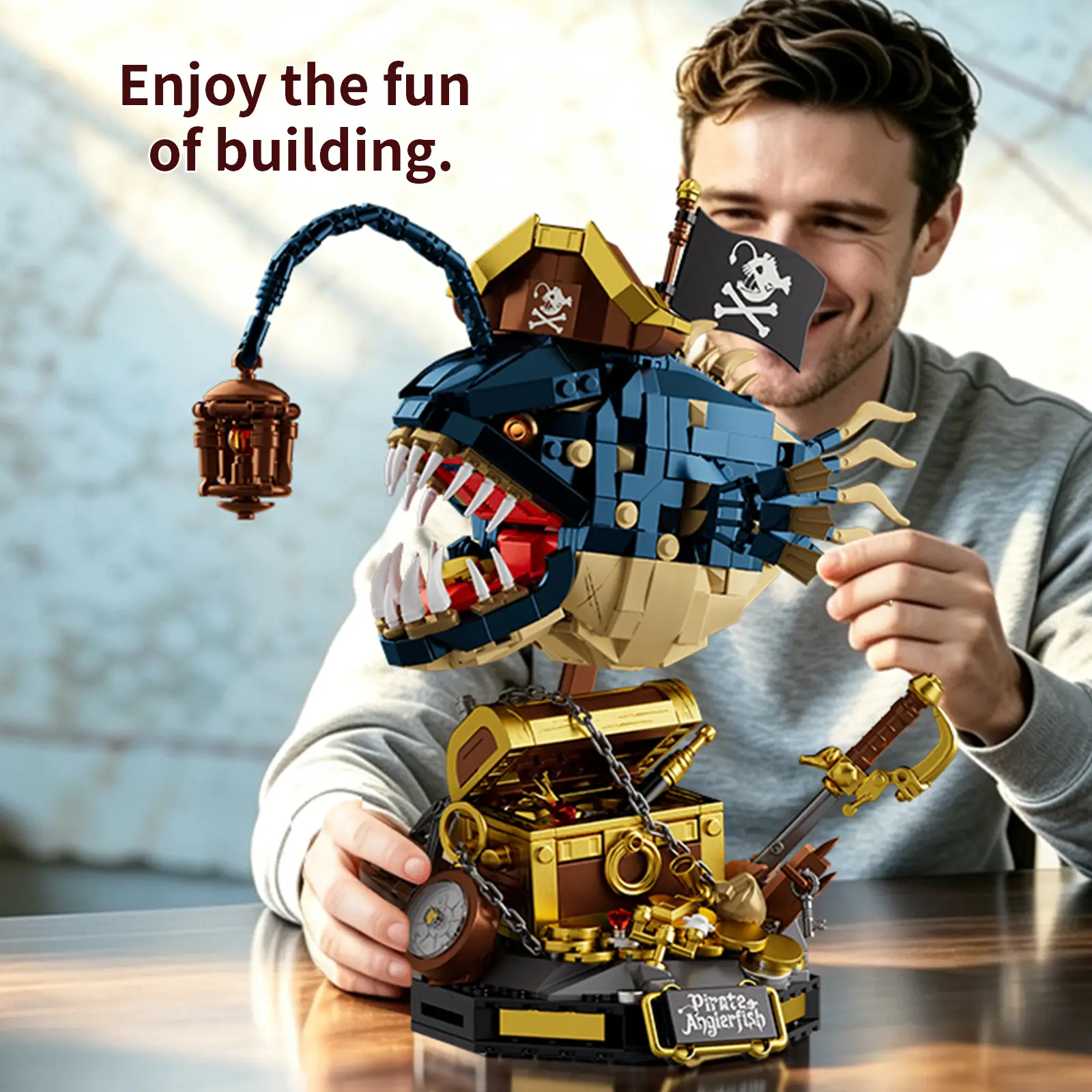 Pirate Anglerfish Building Kit (1)
