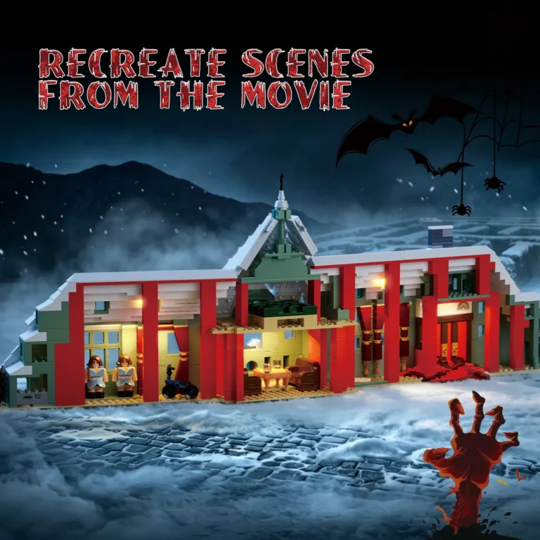 Snowbound Haunted Hotel Building Set (4)
